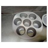 Gourmia 8.86\" x 8.86\" Accessory Pack Silicone Roasting Rack - Retail: $20