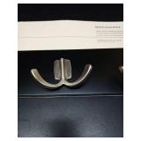 Modern Octopus 4 Rail Nickel Hooks Black - Brightroomâ¢ - Retail: $20