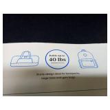 Modern Octopus 4 Rail Nickel Hooks Black - Brightroomâ¢ - Retail: $20