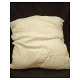 EDOW Luxury Throw Pillow Insert, Soft Fluffy Down Alternative Polyester Square Form Decorative Pillow Insert,Sham Stuffer,Cotton Cover for Sofa, Couch,Bed and Car. (White, 26x26) - Retail: $18