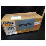 CLEARVIEW CONTAINERS - 2 Pack of 64oz Glass Half Gallon Round Clear Jar with White Metal Lid for Storage and Organization - Retail: $46