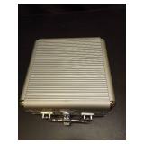 Mexican Train Dominoes Game Set with Aluminum Case - Retail: $25