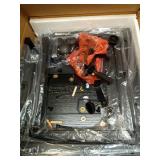 JANE EYRE Computer Tower Stand - Adjustable PC Tower Stand CPU Holder Cart with Charging Station for Office Home Classroom,23.03\"-28.3\" H, black - Retail: $54