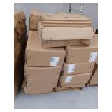 Pallet of Pac-Man Arcade1Up Tin Scoreboards