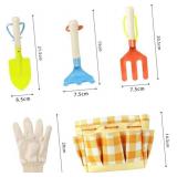 YARNOW 7pcs Gardening Tool Set with Bag, Gloves, Watering Kettle