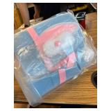 3pcs 12ft Skeleton Easter Accessories: Bunny Hat, Nose, Plush Tail