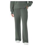 Members Mark women s sand wash wide leg pant size large