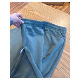 Members Mark women s sand wash wide leg pant size large