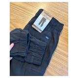 BLACK Eddie Bauer Boys Fleece Lined Jogger SIZE XL 14/16