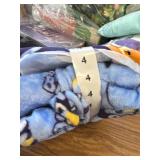 Bluey three-piece robe and PJ set size 4