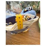 Bluey three-piece robe and PJ set size 6