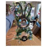 27-Inch Easter Wreath for Front Door, Bunny, Pastel Eggs