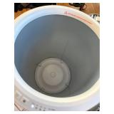 $110 Towel Warmer for Bathroom, Bucket, Wood Handle, Auto Shutoff