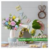 Jasmsiy Artificial Flowers: Faux PU Tulips & Roses for Decor