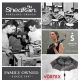 2pack!! ShedRain Bubble Umbrella See-Through, Windproof, Automatic Open