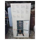 Masterbuilt 2-Door 4-Rack Dual Fuel Charcoal Propane BBQ Smoker Black