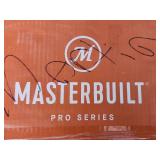 Masterbuilt 2-Door 4-Rack Dual Fuel Charcoal Propane BBQ Smoker Black