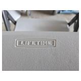 Lifetime Folding Chairs and Table