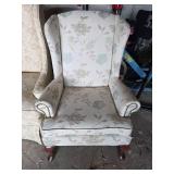 Wing Back Style Chairs - Set of 3