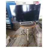 Assorted Lot W/ 32in Vizio TV, Decorative Metal Stand, Window Bench, and More!