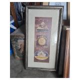 Collection of Mixed Framed Art Pieces