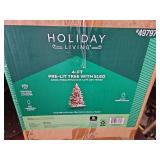 Assorted Lot W/ 4ft Christmas Tree, Lg Computer Monitor, Digital Picture Frame and More!