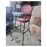 Metal Baby Carriage and High Chair
