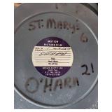 Assorted Lot W/ Old School Film Rolls, Recorder, and Stand