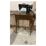 Singer 201-2 Sewing Machine with Cabinet