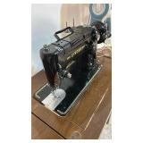 Singer 201-2 Sewing Machine with Cabinet