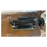 Singer 201-2 Sewing Machine with Cabinet