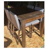 Modern Dining Set with (4) Chairs