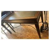 Writing Desk with Leather Top