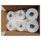 Moqra Sticky Thermal Receipt Paper Rolls (80mm) 3 1/8" x 170