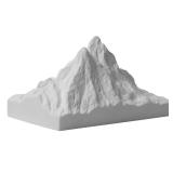 TRANSGOOD Mountain Alps Switzerland Souvenir Swiss Handmade Plaster Craft Gift Home Decoration Collection Paperweight with Life Is Better On The Slopes Tree Ornament  - Retail: $11