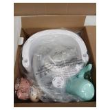 Baby Bath Seat for Babies 6 Months & up,Baby Bathtub Chair,Non-Slip Toddler Bath Support,Sit Up Bath Seat for Baby,Safe Infant & Newborn Bathtub Chair with Soft Cushion,Gray - Retail: $43