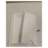 Large Faucet Mat for Kitchen Sink - Stone Drying Mat for Kitchen Counter, Diatomite Fast Drying Stone Sink Tray, Super Absorbent, Stylish Decor and Protector for Bathroom (Light Grey, 23.6" x 5.5") - 