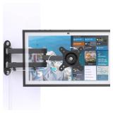 Letlar Wall Mount Compatible with Echo Show 15 (1st, 2nd Gen), Rotation Tilt Swivel and Extend up to 16", Wall Mounting Bracket, Mount with Heavy Duty Arm Holds up to 10KG - Retail: $34