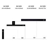 A3 Diamond Painting LED Light Pad Kit, 5D Diamond Painting Accessories Tool Kit Full Drill for Adults, Supplies Includes Storage Case, Pens,Stand,Pad Board and More - Retail: $30