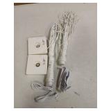 EAMBRITE Lighted Birch Tree Christmas Decorations Indoor for Home, 2Pack 24 LED Battery Operated/USB Tabletop Mini Small Artificial White Trees with Lights for Table Mantel Winter Xmas Decor (2FT) - R