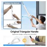 Sorpci Electric Spin Scrubber, 2026 New Cordless Cleaning Brush, Shower Cleaning Brush with 7 Replaceable Brush Heads, Power Scrubber 3 Adjustable Speeds, Detachable Long Handle & IPX7 Waterproof - Re