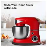 Ibyx Elegant Sliding Tray - Compatible with 5.5 Qt KitchenAid Stand Mixers and Other Heavy Appliances (Black) - Retail: $40