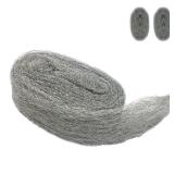 Steel Wool Mice Control, 2 Pack 3" x10 Ft Hole Filler, Gap Blocker, Barrier, Protect Against Animals in Holes Holes, Siding, Pipeline, Vents for Garden, House, Garage - Retail: $9