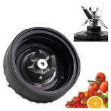 [UPGRADE] 5 Fins Blender Blade Compatible with Ninja Blender QB3000 QB3000SSW-30 QB3000QR-30 QB3001SS-30 QB3000QBK QB3004 QB3005 - Retail: $17