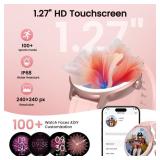 Smart Watch for Women, Make/Answer Calls & AI Voice Assistant, Fitness Tracker with Pedometer Sleep & Activity Tracking, IP68 Waterproof, Smartwatch for Android/iOS/Samsung Phones - Retail: $27