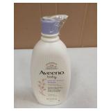 Aveeno Baby Calming Comfort Moisturizing Body Lotion with Relaxing Lavender & Vanilla Scents, Non-Greasy Baby Lotion, Nourishing Prebiotic Oatmeal, Paraben- & Phthalate-Free, 18 fl. oz - Retail: $12