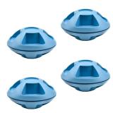 4 Pcs Laundry Bed Sheet Detangler Reduces Sheets Blankets Tangled Wrinkles Save Time Reusable in Washer and Dryer Light Blue
