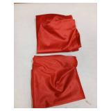 Bunliuys 2 Pack 18x18 Pillow Cover Velvet Pillow Covers, Square Throw Pillow Covers for Living Room Decorations Throw Pillow Case, Throw Pillow Cover Cushion Cover for Sofa Bedroom Car, Red Velvet - R