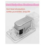 Door Lights Logo Projector for Car SRX XTS ATS XT4 XT5 XT6 CT5 CT6,3D Shadow Welcome Light,2 Pack (Color Wheat Logo)