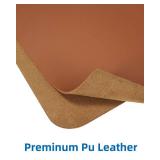 Leather Desk Pad Blotter,Mouse Pad,Office Desk Mat, Non-Slip PU Leather Desk mat,Large Desk mat,Waterproof Keyboard mat for Office/Home/Decor (Light Brown,35" x 17") - Retail: $17